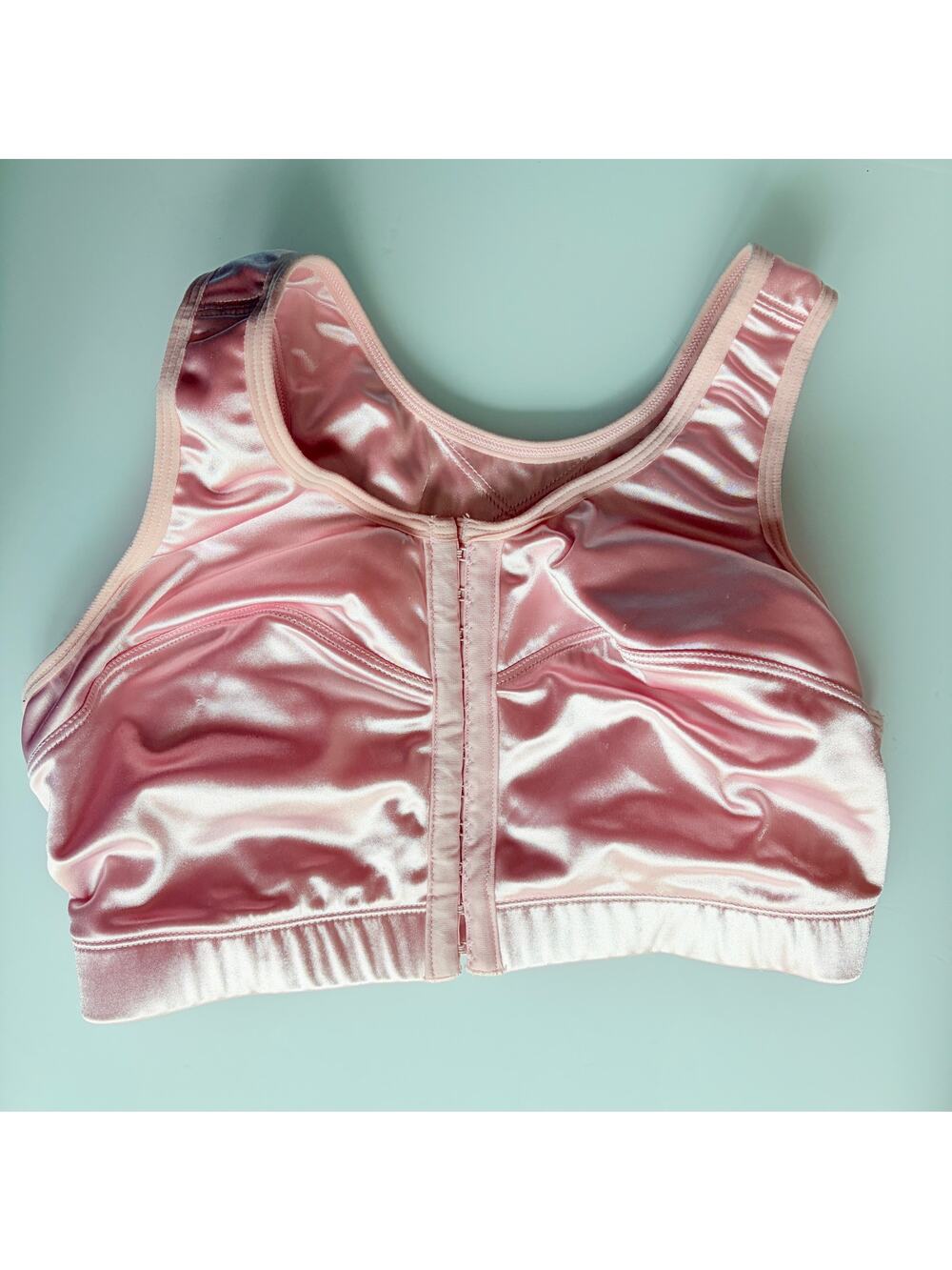 Enell Sports Bra High Impact size 2 Hope Pink Wireless Active Athletic